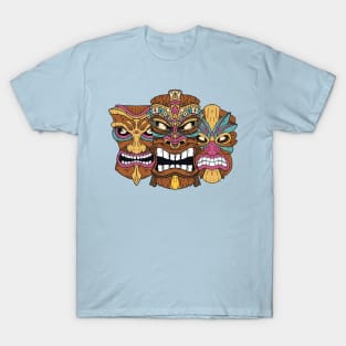 Tiki Masks T-Shirt